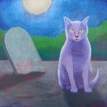 ghost cat 2 By John Cielukowski
