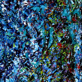 John E Metcalfe: 'Confetti Girl with Handbag', 2010 Acrylic Painting, Impressionism. Artist Description: Florida, Artist, Original, Acrylic, contemporary fauvism, impressionism, expressionism, pointillism, color, light, texture,...