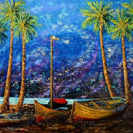 John E Metcalfe: 'The Sandbox', 2013 Acrylic Painting, Impressionism. Artist Description: Florida, Artist, Original, Acrylic, contemporary fauvism, impressionism, expressionism, pointillism, color, light, texture, ...