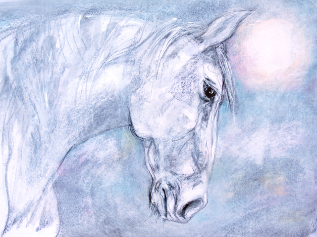 John Sharp  'Dawn Horse', created in 2017, Original Other.
