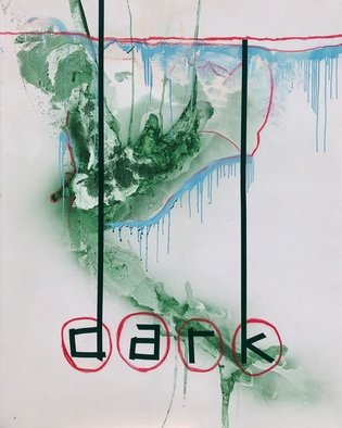 Tyrone Neuland: 'dark web', 2020 Other Painting, . Dark Web Security concerns...