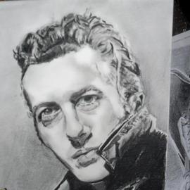 Chris Jones: 'Joe Strummer The Clash', 2013 Pencil Drawing, Portrait. Artist Description:           graphite pencil H, B, 2B, 3B & 6B 0n Bristol smooth paper          ...