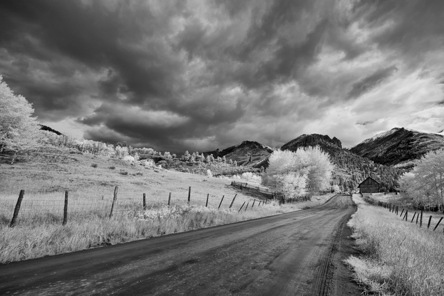 Artist Jon Glaser. 'Traveling Down' Artwork Image, Created in 2014, Original Photography Infrared. #art #artist