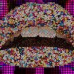 Candy Lips Collage, John Lijo
