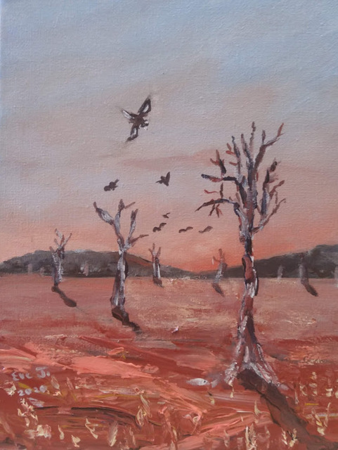 Eve Jorgensen  'Outback No 2', created in 2019, Original Painting Acrylic.
