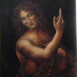 Joseph Porus Artwork Da Vinci Study, 2013 Oil Painting, Biblical