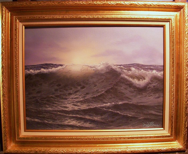 Joseph Porus  'Eye Of The Storm', created in 2004, Original Painting Oil.