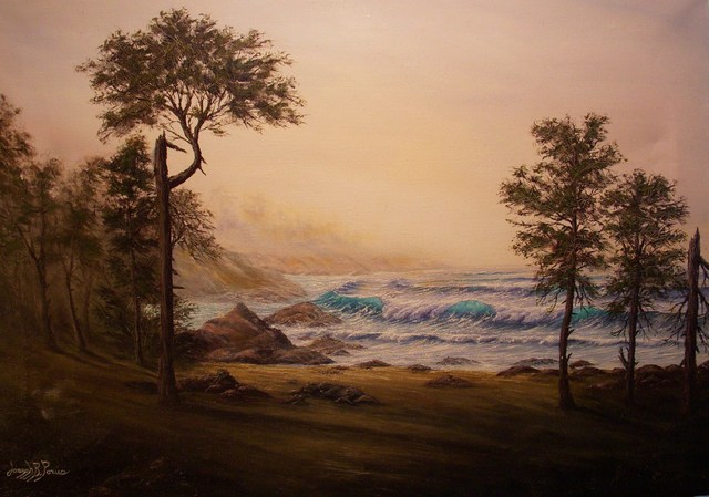 Joseph Porus  'My Favorite Place', created in 2001, Original Painting Oil.