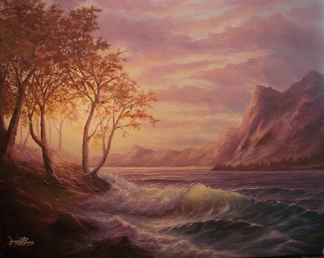 Joseph Porus  ' The Trees Of Somewhere', created in 2009, Original Painting Oil.