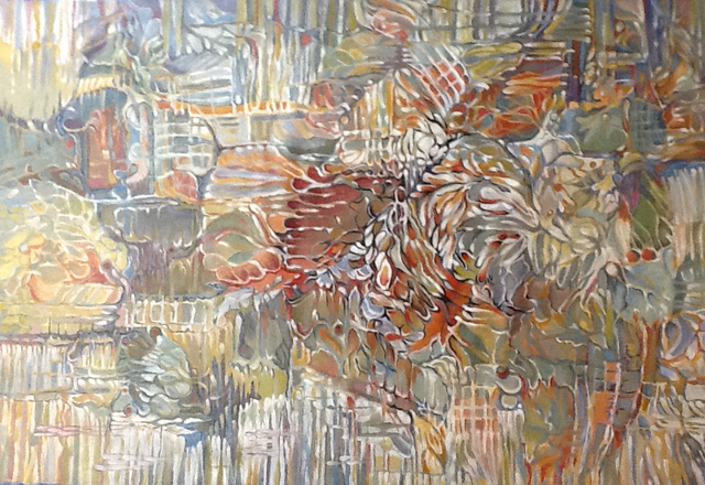 Jan Pozzi  'Hidden Bird', created in 2017, Original Painting Acrylic.