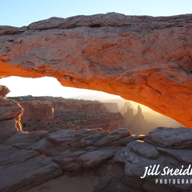 Jill Sneidman: 'THE RISING', 2014 Color Photograph, Landscape. Artist Description: Canyonlands National Park...