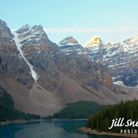 Jill Sneidman: 'YOUR MAJESTY', 2016 Color Photograph, Landscape. Artist Description: Moraine Lake, Banff National ParkCanadian Rockies...