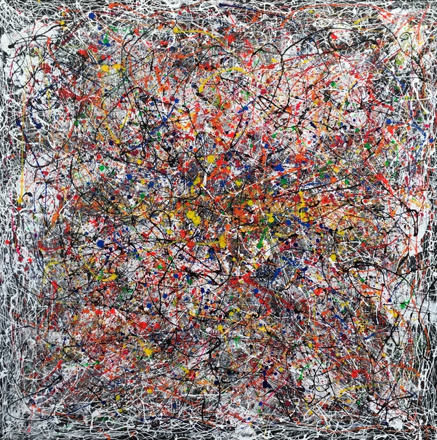 Juan Garay  'Philosophy', created in 2019, Original Painting Acrylic.