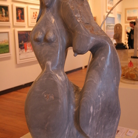 Julia P. Cake: 'deux femmes', 2010 Marble Sculpture, Body. Artist Description: Pregnant ladies,Femmes enceinte. ...