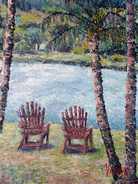 Julie Van Wyk  'Smith Gardens Kauai', created in 2011, Original Painting Oil.