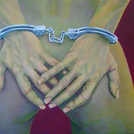 Nicolau Campos: 'Forbidden pleasures', 2008 Acrylic Painting, Erotic. 