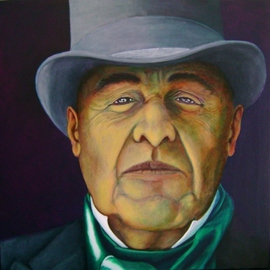 Nicolau Campos: 'Nicolau', 2008 Acrylic Painting, Portrait. 