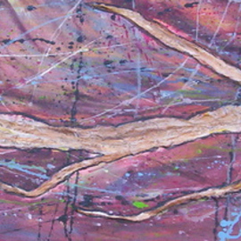 Jyoti Thomas: 'Tree', 2010 Acrylic Painting, Abstract Landscape. Artist Description:     Night series    ...