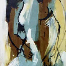 Hans-ruedi Kammermann: 'Antoine', 2000 Oil Painting, Fashion. 