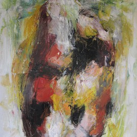 Hans-ruedi Kammermann: 'secrets displayed', 2007 Oil Painting, Gestalt. 