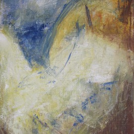 Hans-ruedi Kammermann: 'singel contemplation', 2011 Oil Painting, Gestalt. 