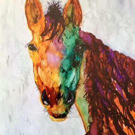 old placitas horse By Karen Jacobs