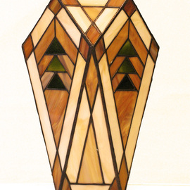 Hana Kasakova Artwork Crystal, 2010 Stained Glass, Geometric