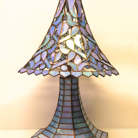 Hana Kasakova Artwork Lamp Richelie, 2008 Stained Glass, Romance