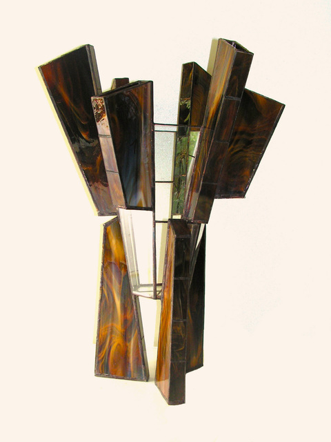 Hana Kasakova  'Lonely Shepherd', created in 2014, Original Glass Stained.