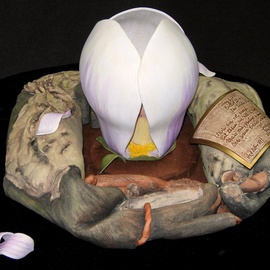 Kat Obrien: 'Beeches, magnolias and walkingsicks', 2011 Ceramic Sculpture, Abstract. Artist Description:  1 of 9 sculptures in a series 