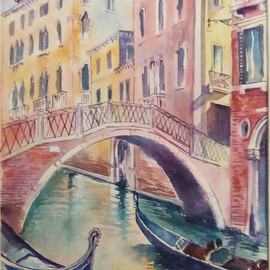 Bridge In Venice No 4, Natalia Kavolina