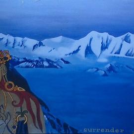 Kees Van Eyck: 'sri Tibet', 1998 Acrylic Painting, Buddhism. Artist Description: from the ABC of post- war icons...