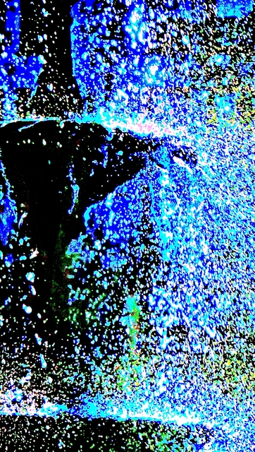 Artist Ken Lerner. 'Fountain 1000a2' Artwork Image, Created in 2021, Original Photography Color. #art #artist