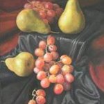 Pears over  Silk By Kevin Wakefield
