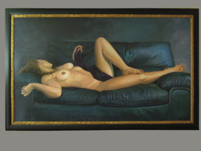 Kevin Wakefield  'Shy Temptress', created in 2009, Original Pastel.