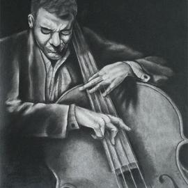 Kyle Foster: 'Jive', 2002 Charcoal Drawing, Figurative. 