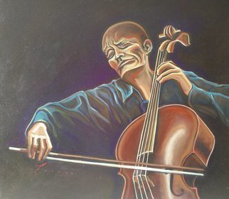 Kyle Foster: 'Resonance', 2008 Oil Painting, Music. 