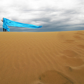 Mir Kian Roshannia: 'Wind', 2008 Color Photograph, Spiritual. Artist Description:  The spirit of wind in Desert ...