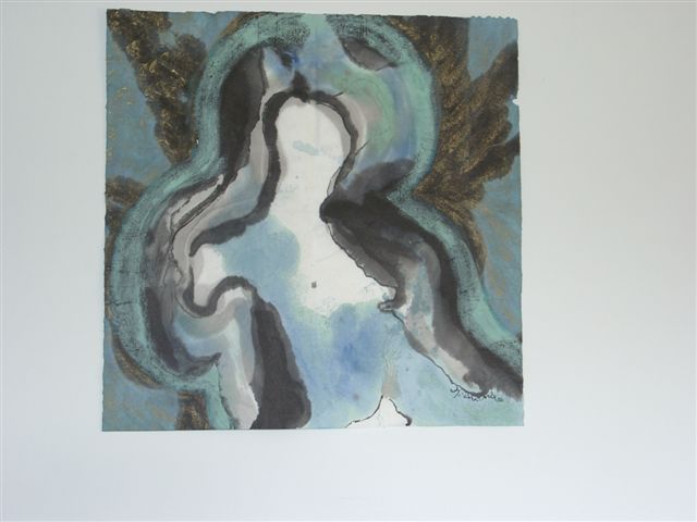 Artist Kichung Lizee. 'Spirit Guides' Artwork Image, Created in 2005, Original Paper. #art #artist