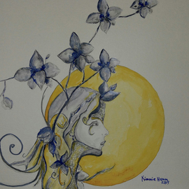 Princess Moon Flower By Kimmie Hamm
