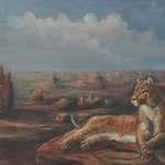 arizona the mountain lion puma By Katalin Luczay