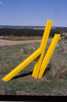Ivan Kosta: 'K', 2000 Steel Sculpture, Geometric.   The letter K  ...