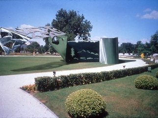 Ivan Kosta: 'Waiving Gazeebo', 2004 Steel Sculpture, Abstract. 