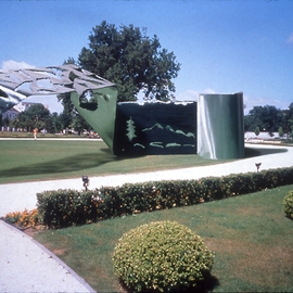 Ivan Kosta: 'Waiving Gazeebo', 2004 Steel Sculpture, Abstract. 