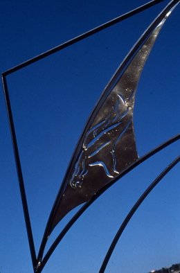 Ivan Kosta: 'Wildlife Screen detail', 2001 Bronze Sculpture, nature. 