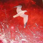 A red seagull By Laisk Serg