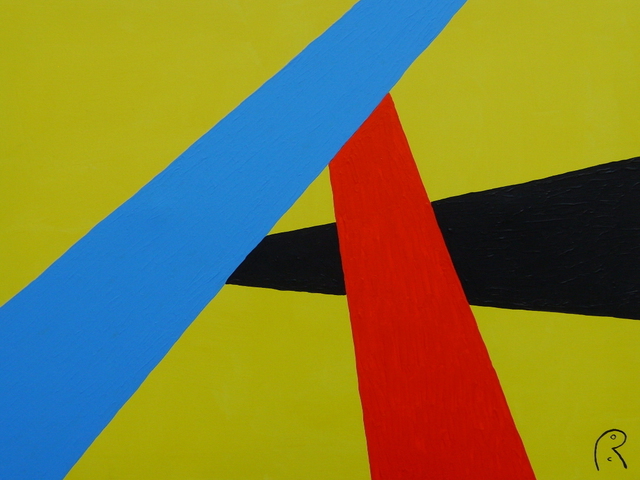 Jan Theuninck  'West Meets East', created in 2010, Original Painting Acrylic.