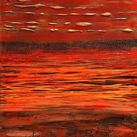 Robert Lardus: 'Linear Landscape Opus 05', 2018 Acrylic Painting, Abstract Landscape. Artist Description: Linear landscape is a unique structural painting.  The painting has a unique spatial structure that goes beyond traditional two- dimensional painting planes.  The artist uses various techniques and materials to create a three- dimensional effect.  Thanks to this, it gives depth to the works.  Additionally, varnishes and metallic ...