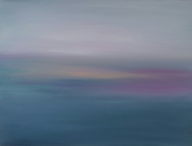 Larissa Uvarova  'Tender Sunset', created in 2016, Original Painting Acrylic.