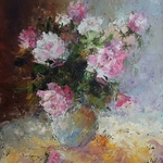 rose pastel By Larysa Uvarova